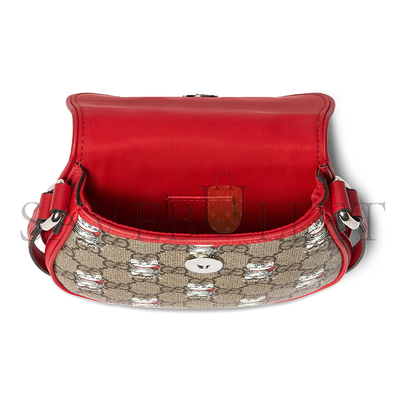 GUCCI CHILDREN'S PRINTED GG SHOULDER BAG 814014 (16*15*2.5cm) GUCCI CHILDREN'S PRINTED GG SHOULDER BAG 814014 (16*15*2.5cm)